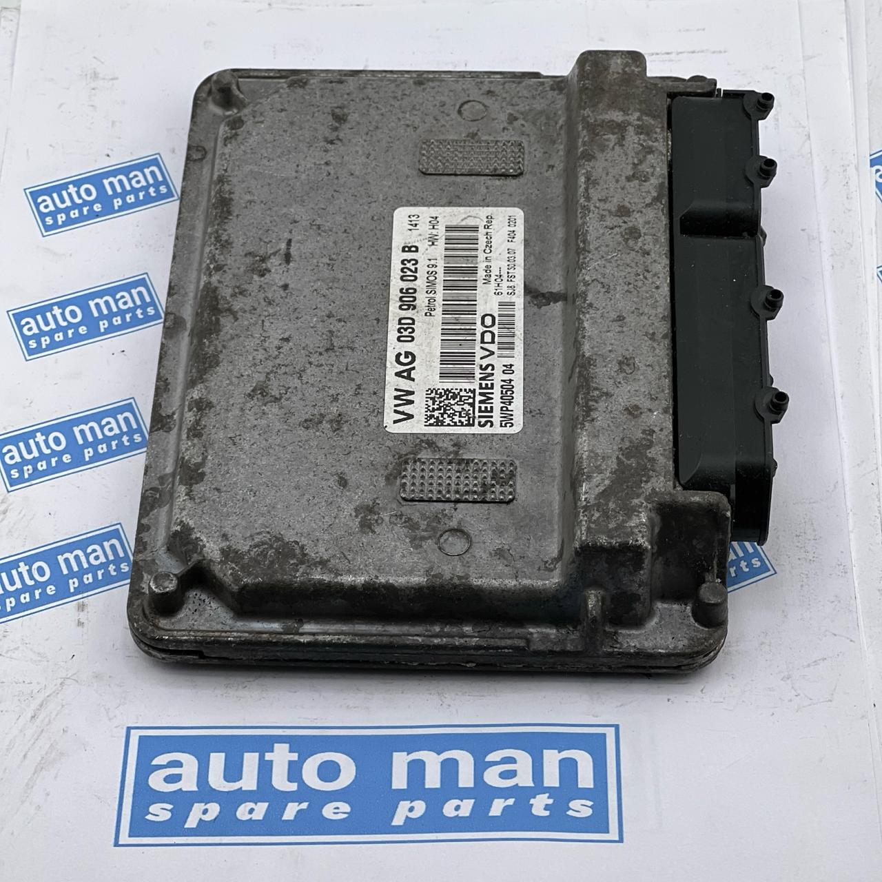 VW FOX 5Z1, 5Z3 Engine Control Unit ECU 03D906023B  5WP40504-04