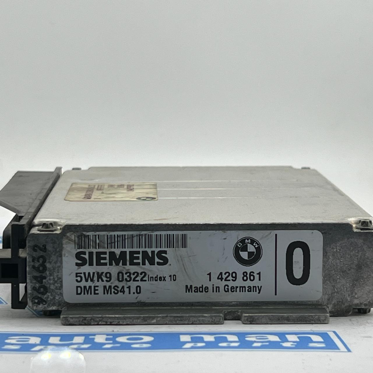 BMW E36 328i Z3 2.8 M52 M52B28 ECU 5WK90322 DME 1429861  MS41