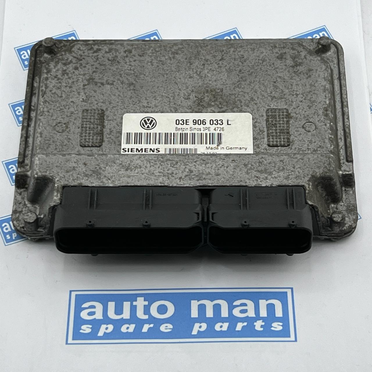 VW POLO 9N Engine Control Unit ECU 03E906033L 2002 18046798