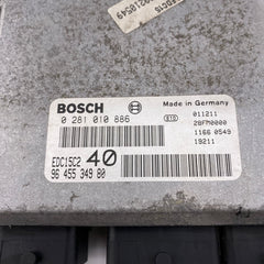 9645534980 0281010886 Bosch Citroen Peugeot Motor ECU Engine Module Unit