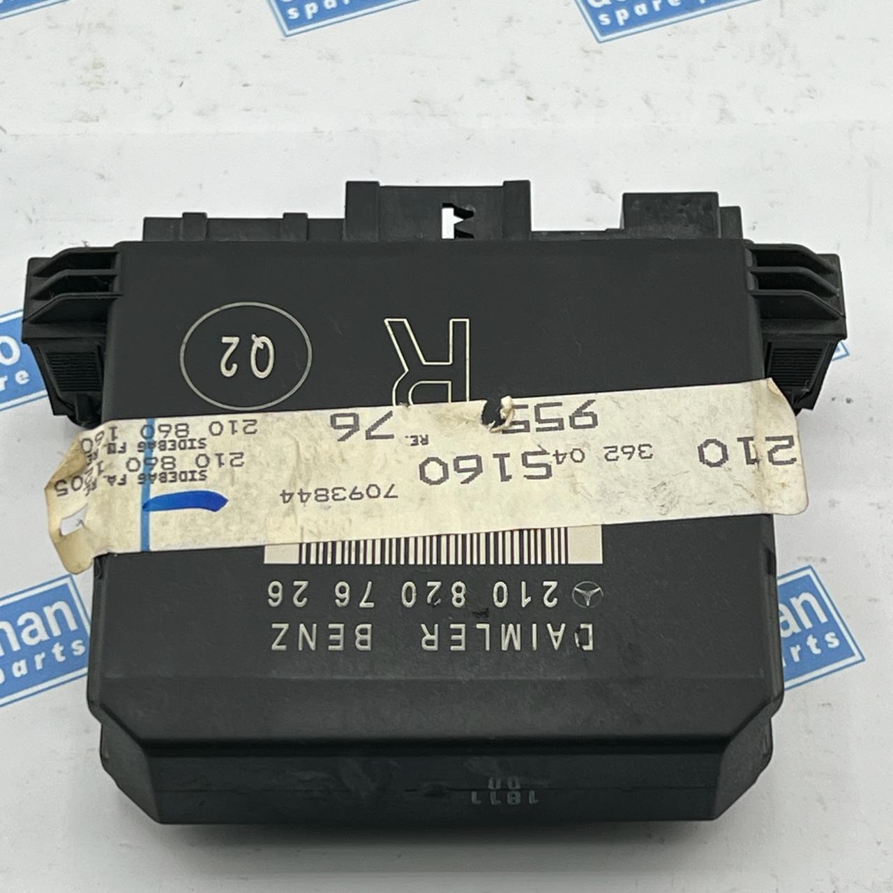 2108207626 356826 Temic Mercedes Benz W210 RH Module Door ECU Control Unit