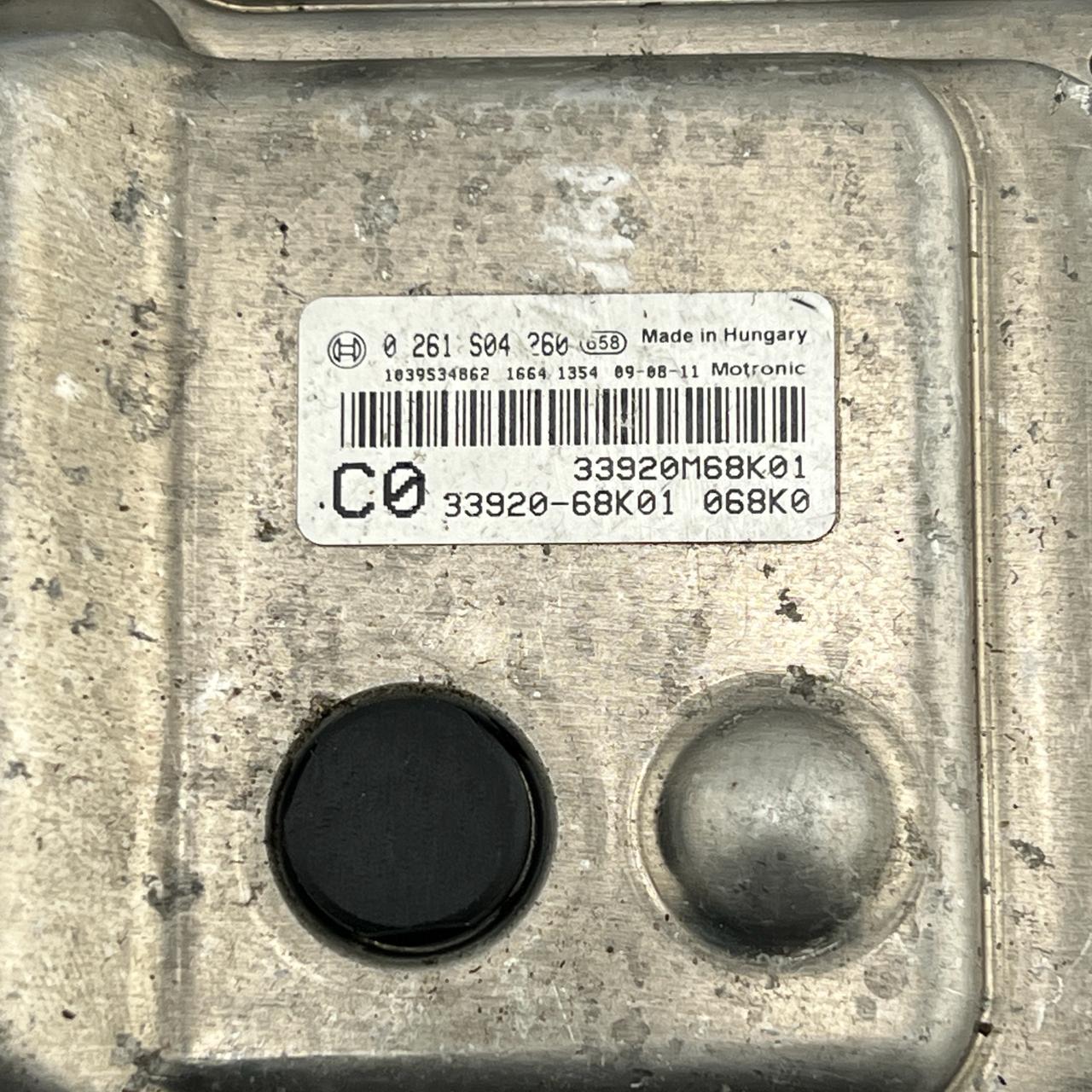 2011 SUZUKI ALTO PIXO 1.0 PETROL ENGINE CONTROL UNIT ECU 33920-68K01