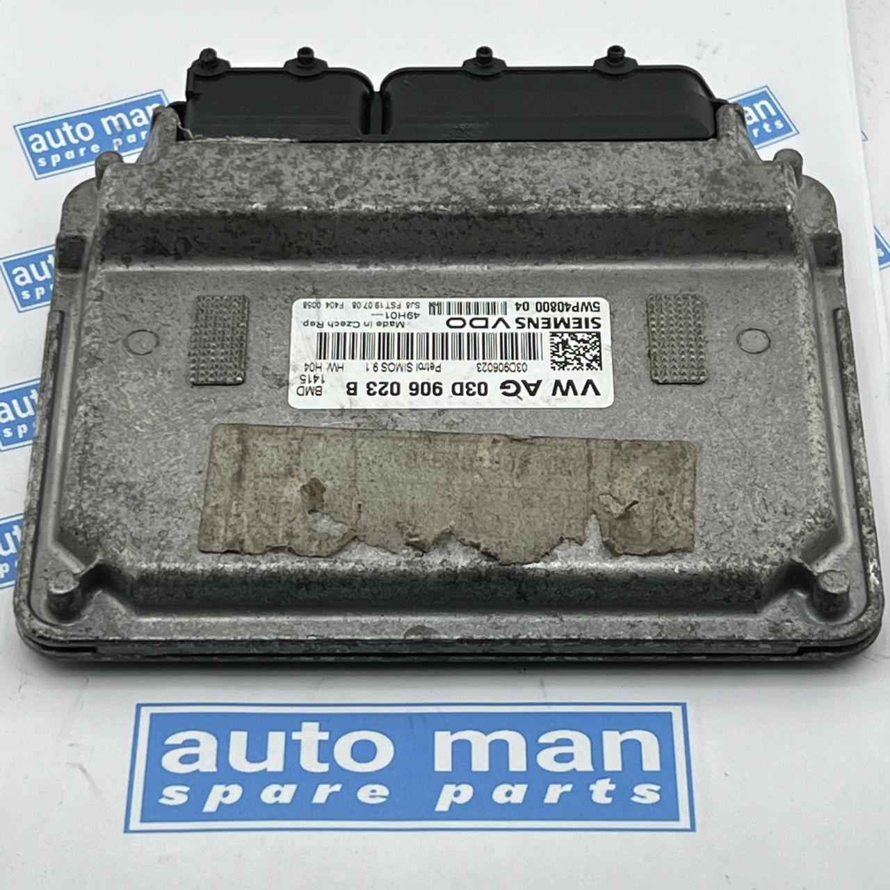 VW FOX 5Z1, 5Z3 Engine Control Unit ECU 03D906023B 2009 18036365