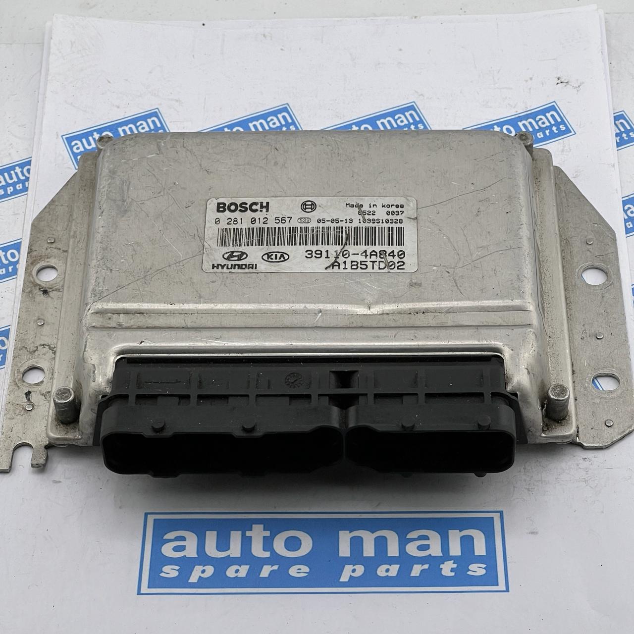 Hyundai Engine ECU 0 281 012 567 0281012567 39110-4A840