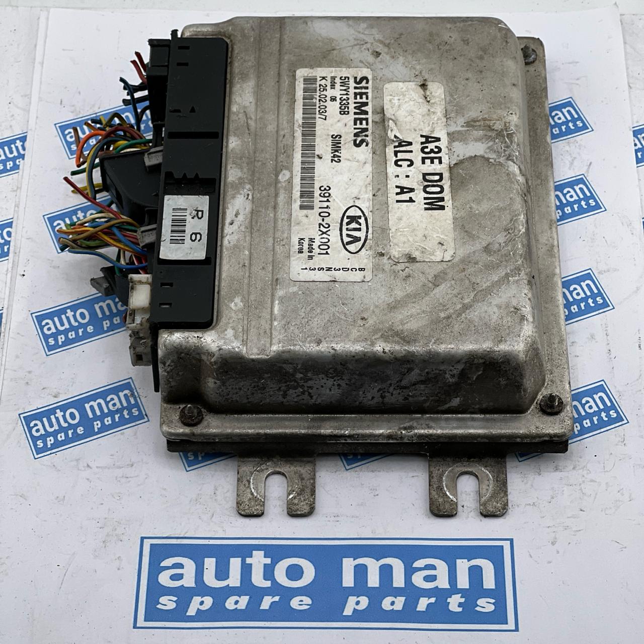 Engine Control Unit / ECU KIA Rio 2002 2311024800  391102X001  5WY1335B