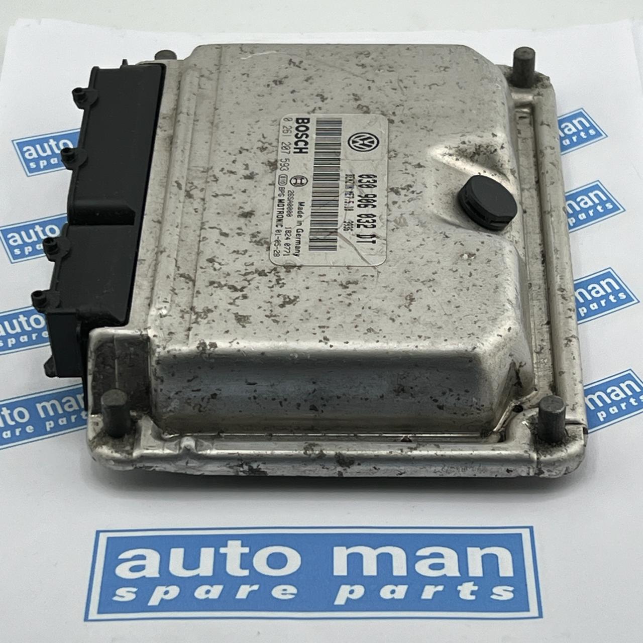 VW Polo 0261207593 030906032DT Engine Control Unit