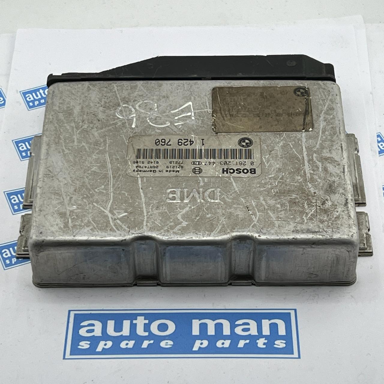 BMW E36 318i Z3 1.8L M43 M43B18 ENGINE CONTROL UNIT ECU DME EWS BOSCH 0261203447