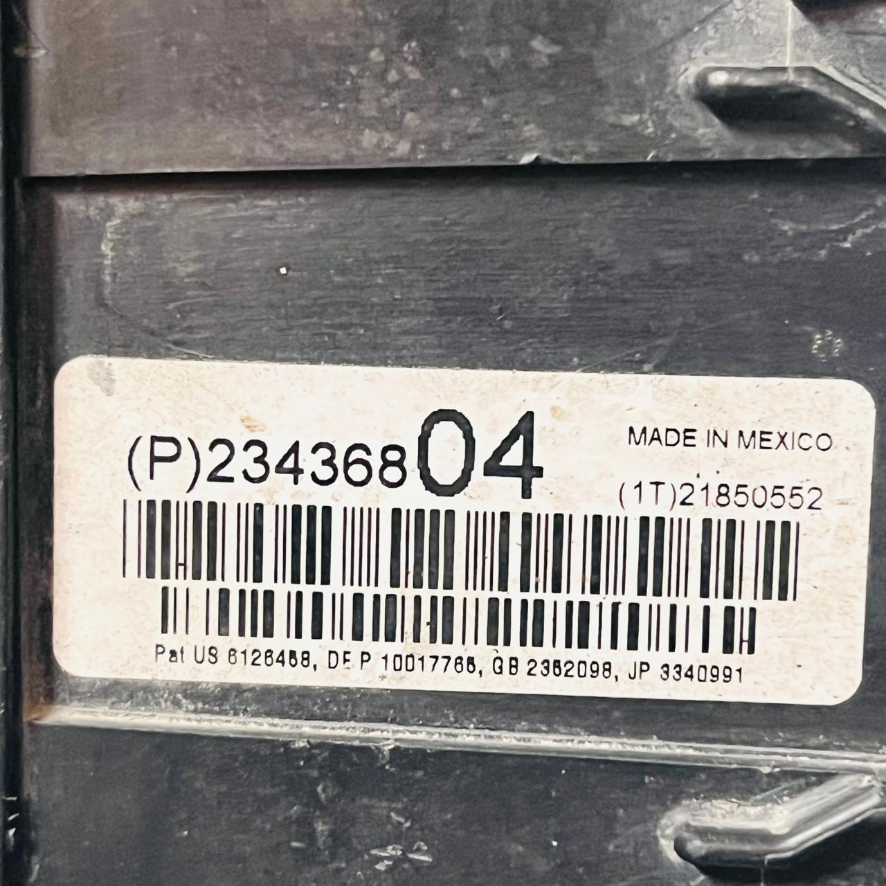 2015-2017  Fuse & Relay Box  23436804 Chevrolet Traverse