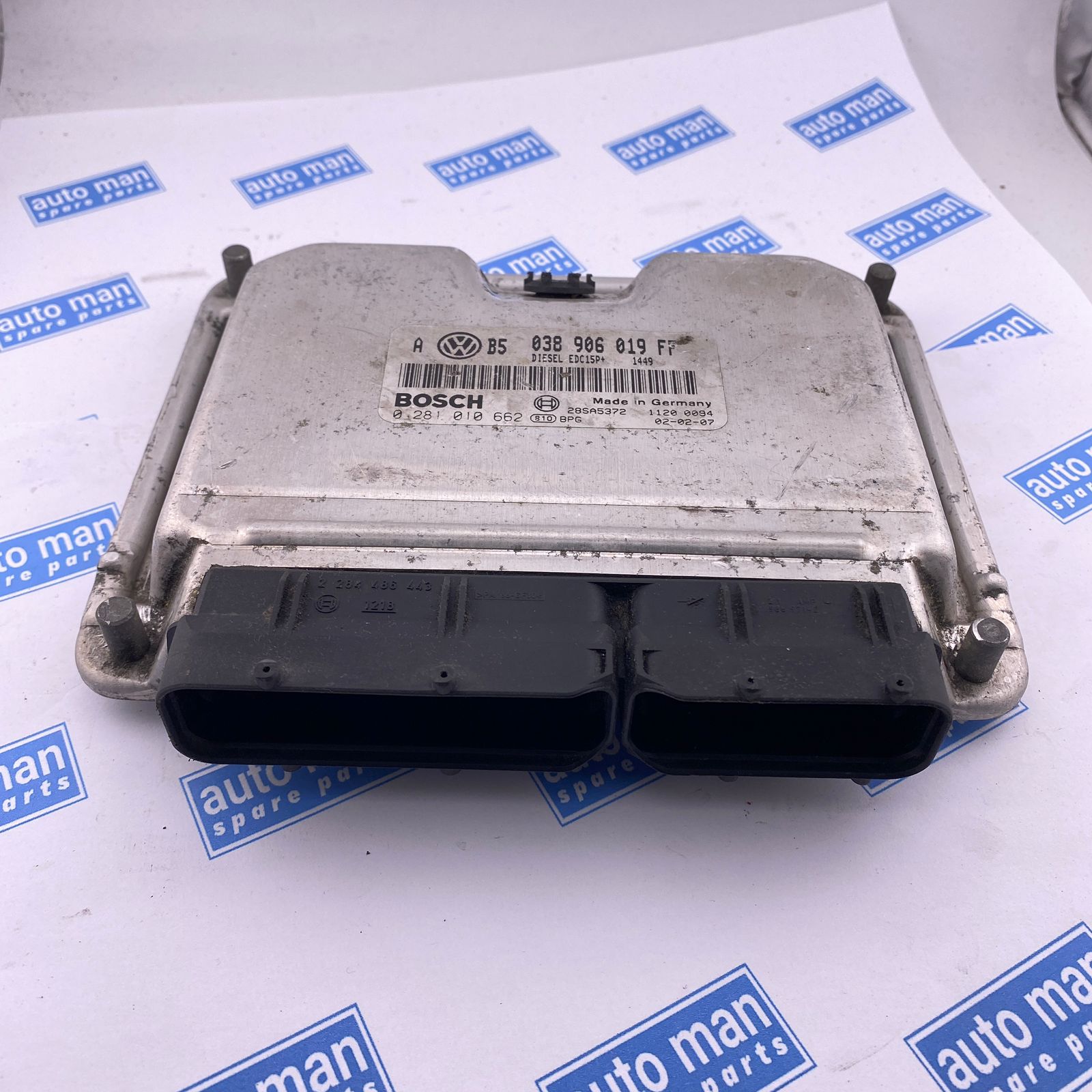 Engine control unit Audi A3 VW Golf 4 Bora 1.9TDI 0281010662 ATD 038906019FF