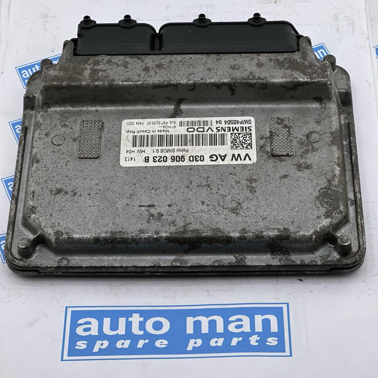 VW FOX 5Z1, 5Z3 Engine Control Unit ECU 03D906023B  5WP40504-04