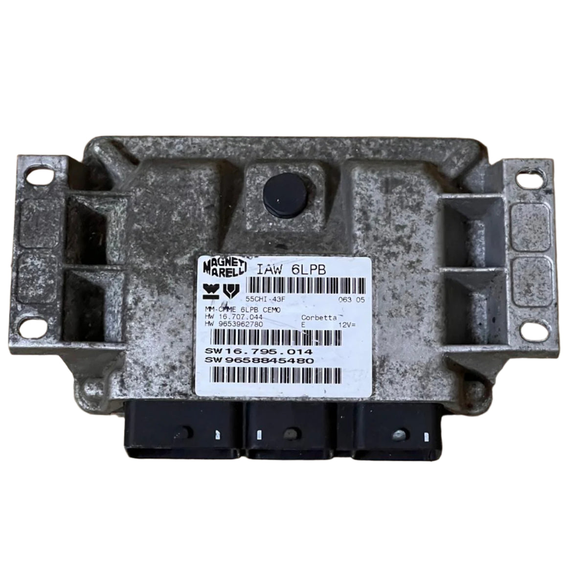 PEUGEOT ECU Control Module Unit 9658845480 9653962780