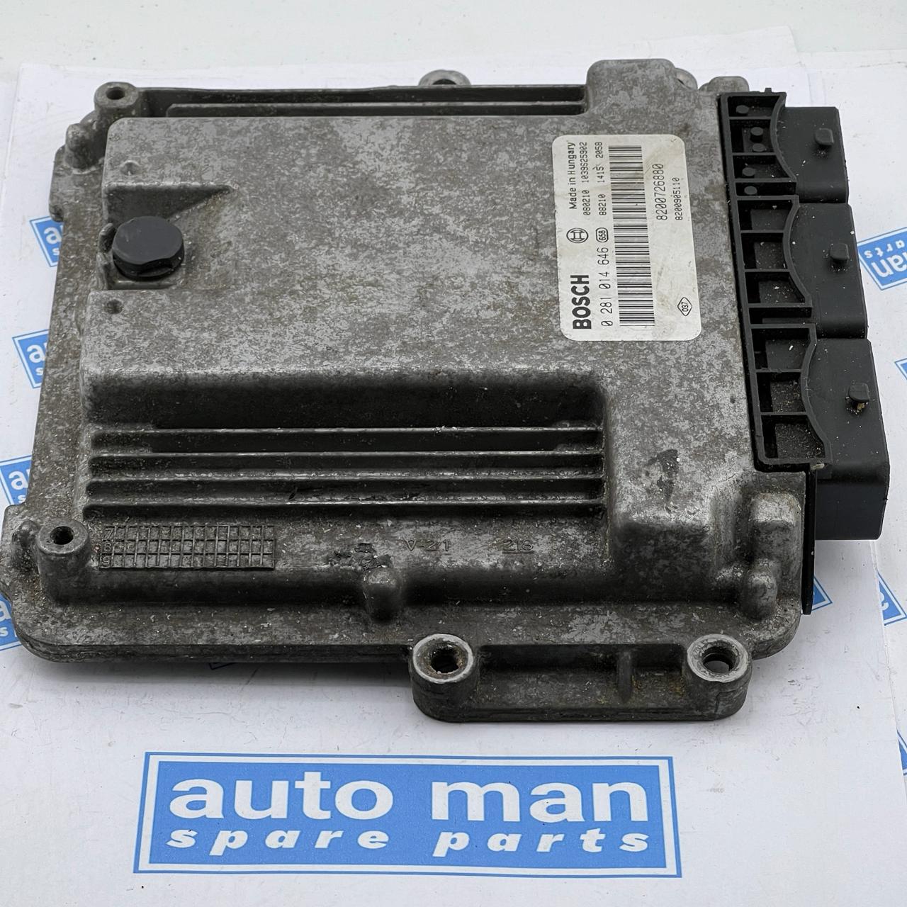 FR244 RENAULT Engine Control Unit ECU 8200726880 0281014646