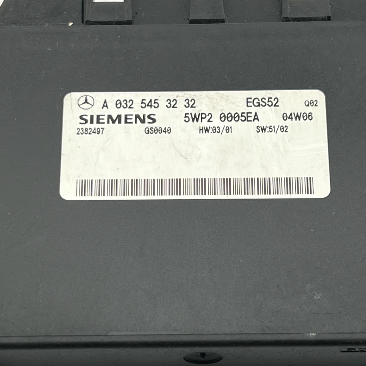 03-04 Mercedes W204 C240 C320 TCM TCU Transmission Control Module 0325453232 OEM