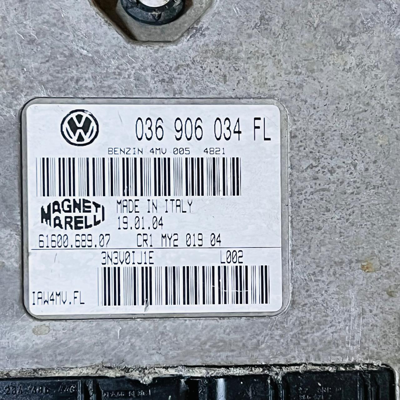 Volkswagen Polo 9N Engine ECU 07/02-04/10 036906034FL