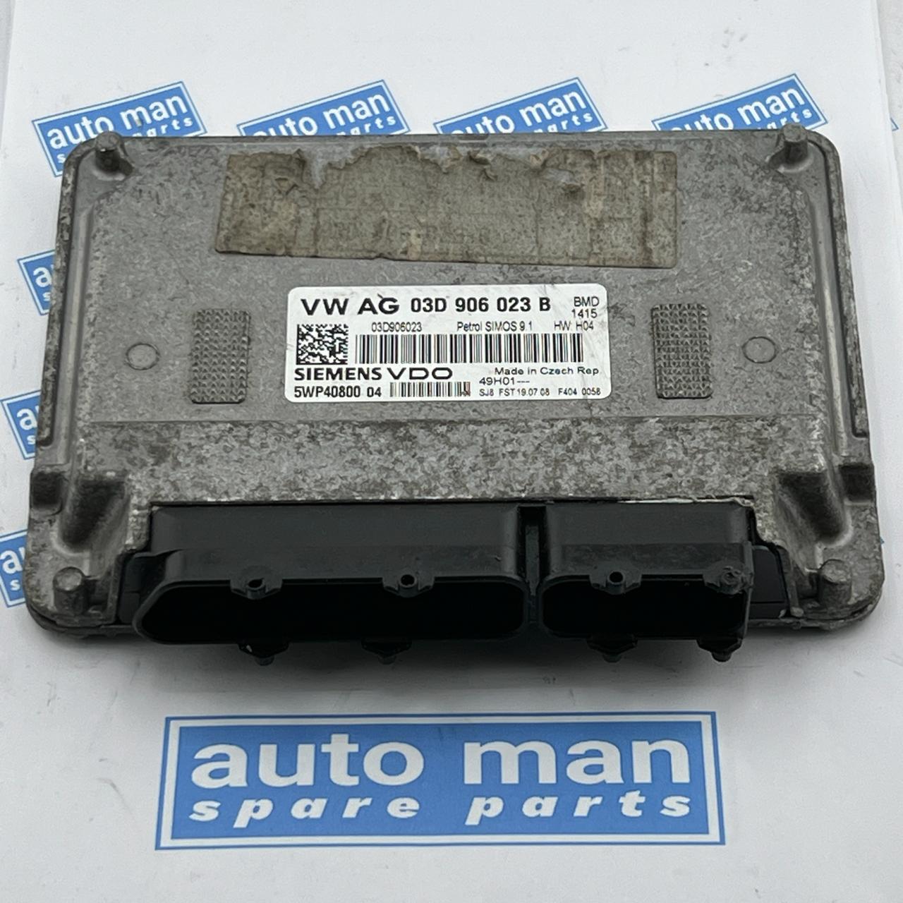 VW FOX 5Z1, 5Z3 Engine Control Unit ECU 03D906023B 2009 18036365