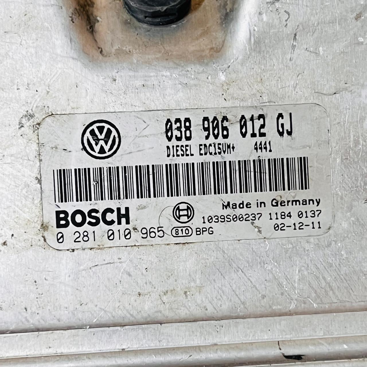 Skoda Genuin Electric Control Unit Ecu 038 906 012 Gj 038906012gj 0281010965 Oem