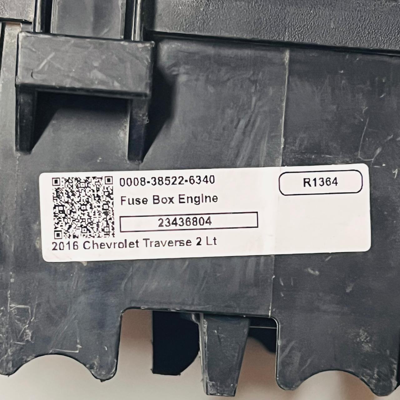 2015-2017  Fuse & Relay Box  23436804 Chevrolet Traverse