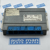 2002 BMW X5 3.0 DIESEL AUTOMATIC GEARBOX CONTROL MODULE UNIT 7521759  96025410  5WK33503AG