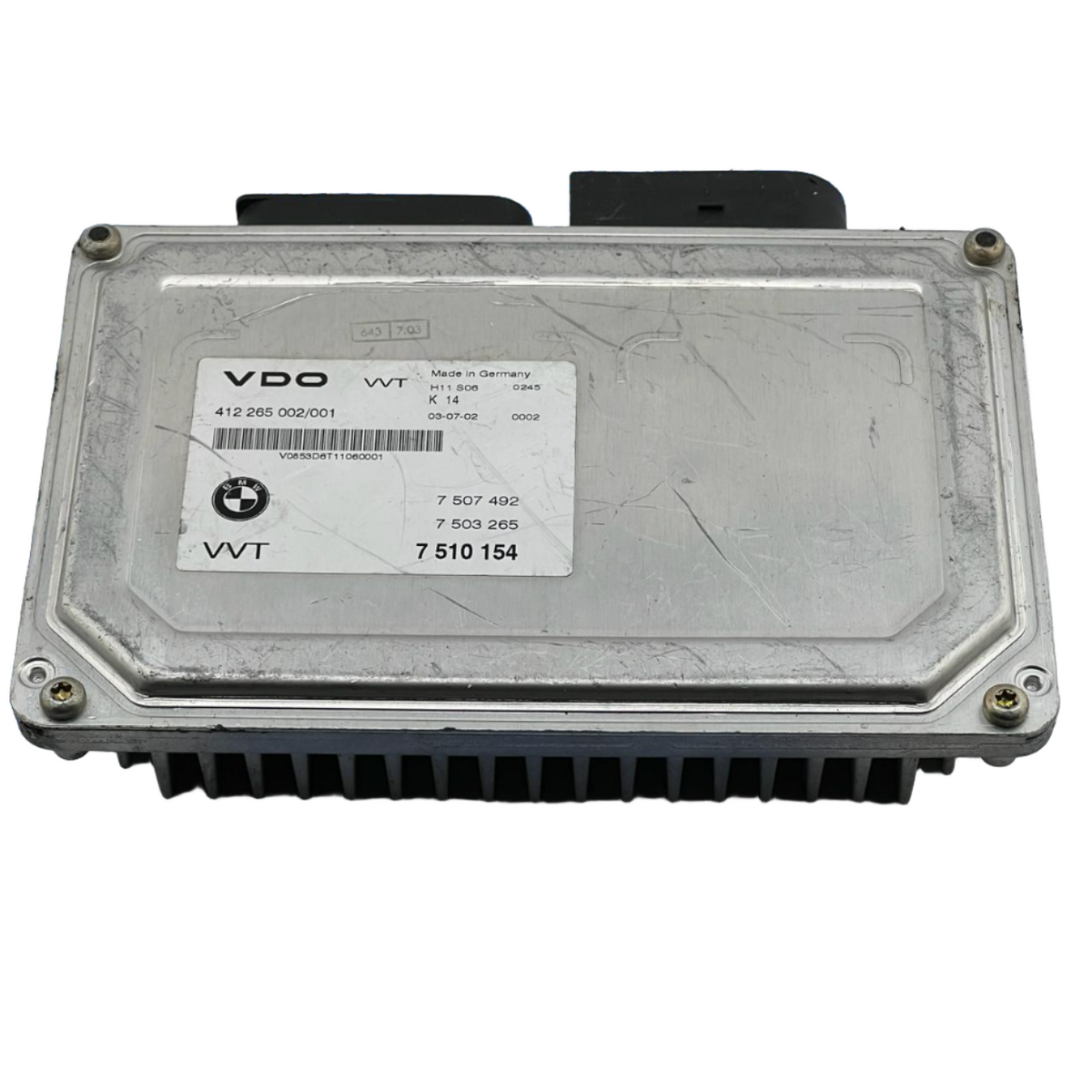 BMW E60 E61 E63 E64 E65 E53 X5 N62 V8 Engine VVT Valvetronic ECU 7510154  412265002/001