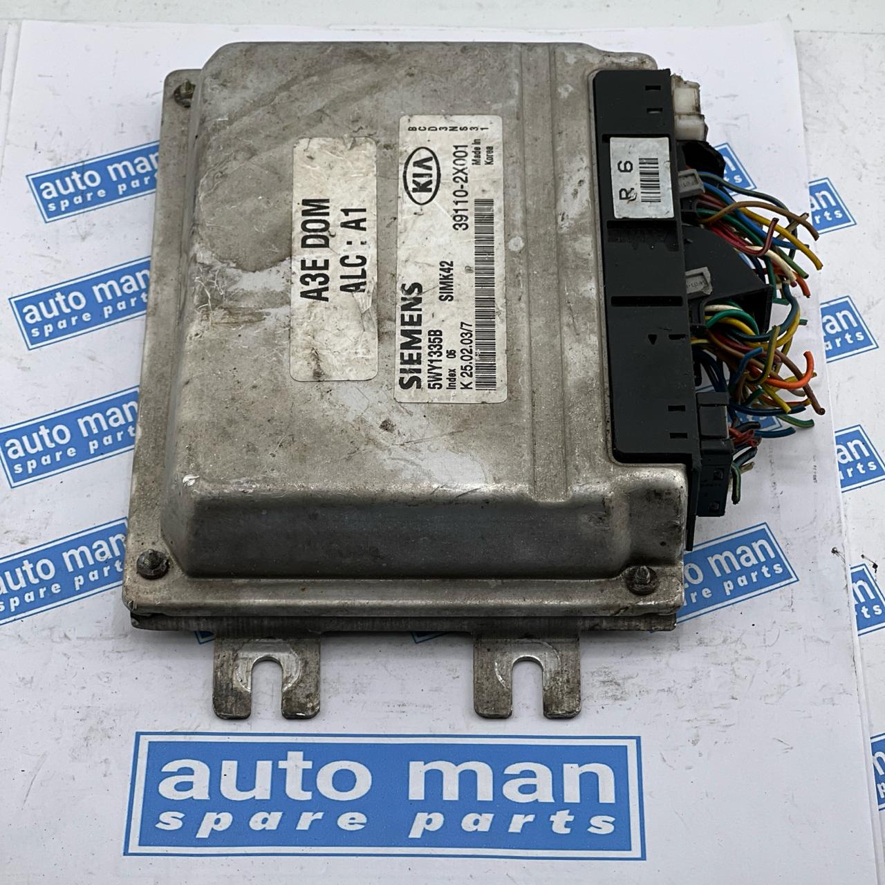 Engine Control Unit / ECU KIA Rio 2002 2311024800  391102X001  5WY1335B