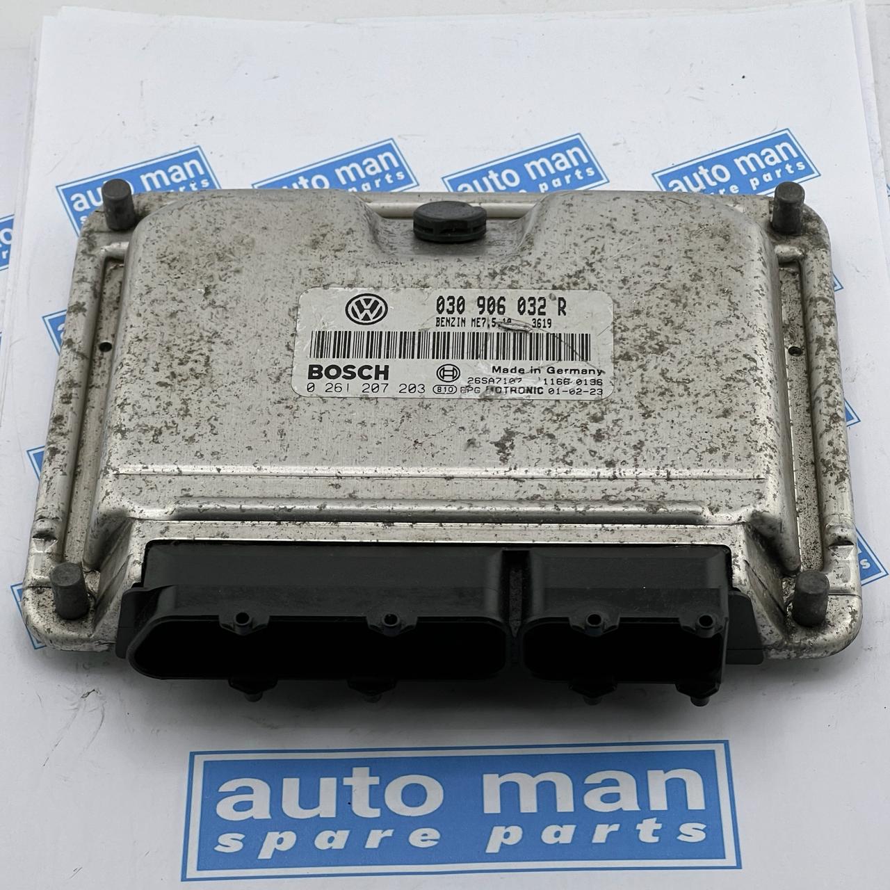 VW LUPO 2001 Engine Control Unit ECU 030906032R 0261207203