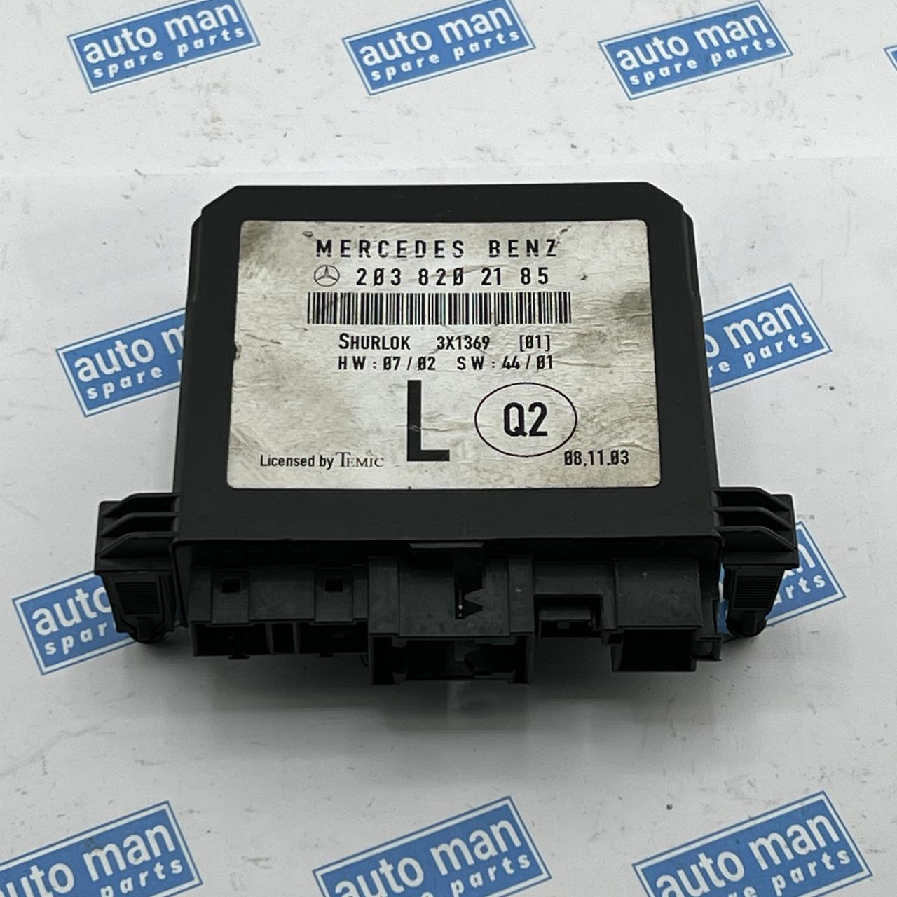 MERCEDES-BENZ Benz c class 2003 Control Unit 2038202185 left