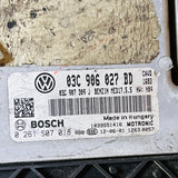 VOLKSWAGEN GOLF ENGINE CONTROL UNIT 03C906027BD 0261S07018