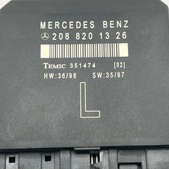 MERCEDES W202 Door Control Unit Front Left C CLASS S202 2088201326