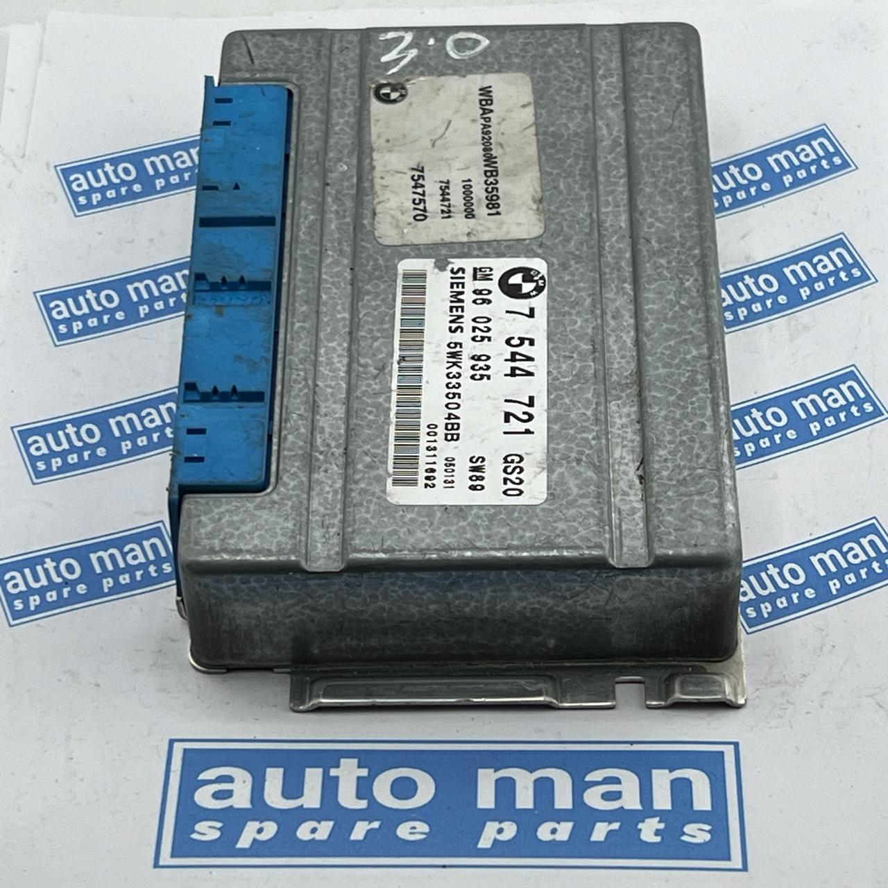 BMW E46 325i 330i GM EGS TCU TCM transmission control unit module 7544721 OEM