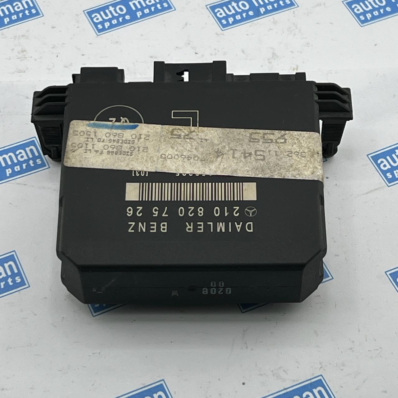 98 99 00 Mercedes W202 C230 C320 Left Door Control Module 2108207526