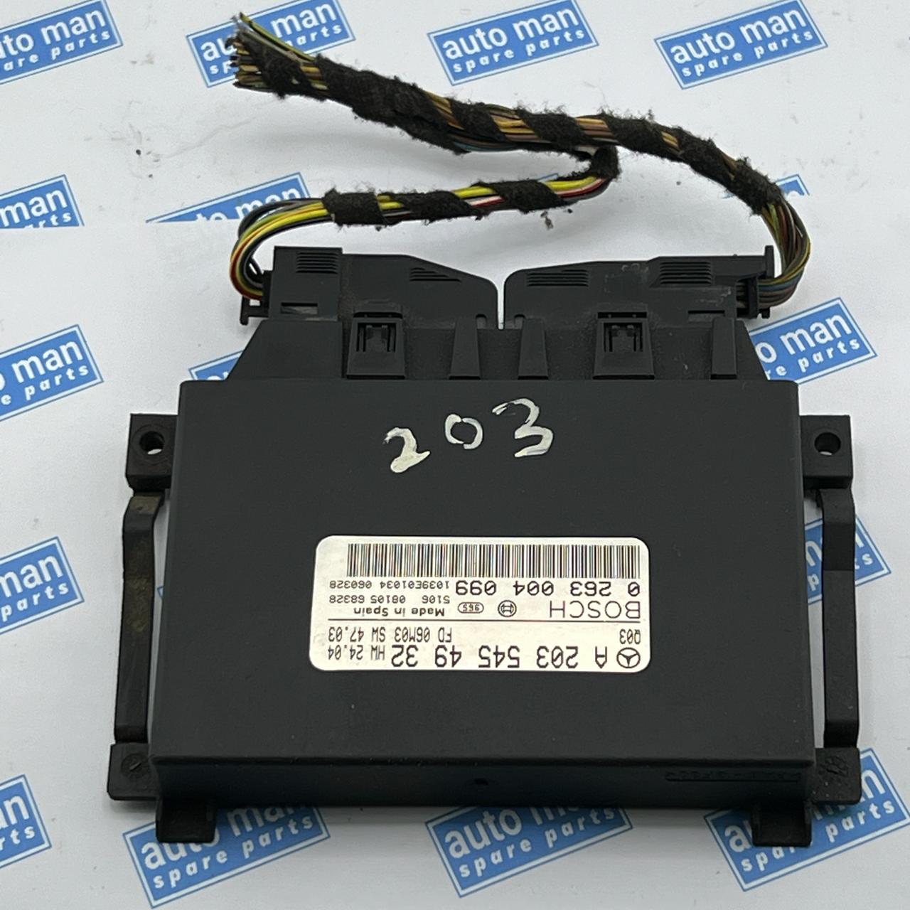 Controller Mercedes A2035454932 0263004099 Bosch