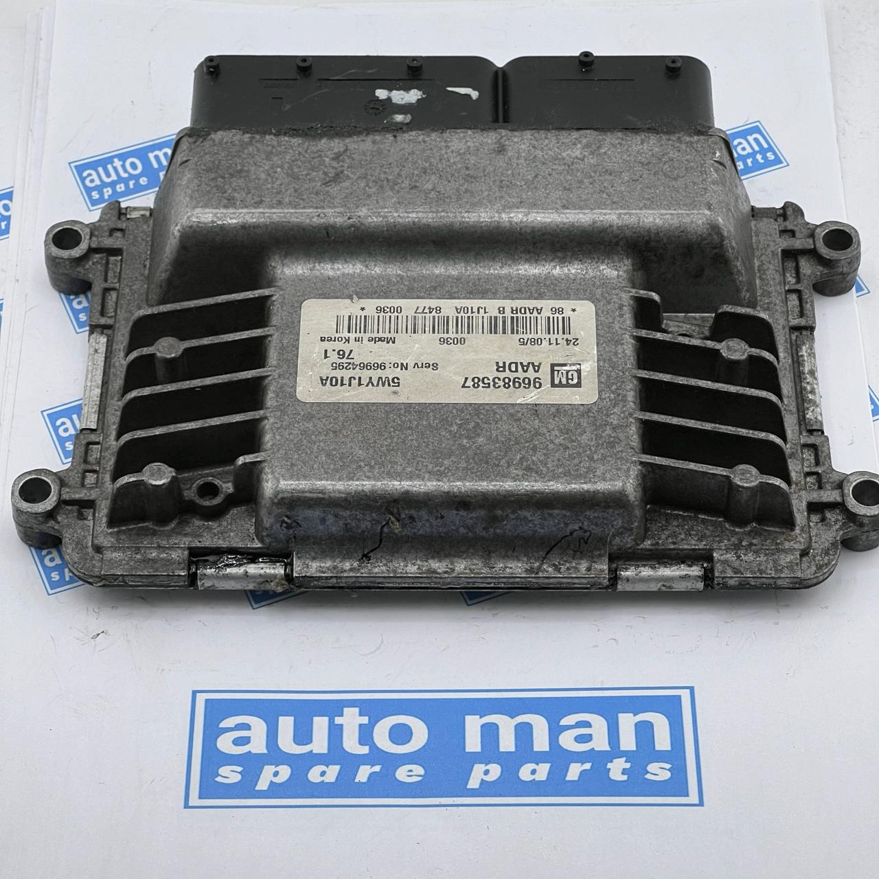 ECU Engine GM Daewoo CHEVROLET Cruze Premier 2009 96983587 5WY1J10A