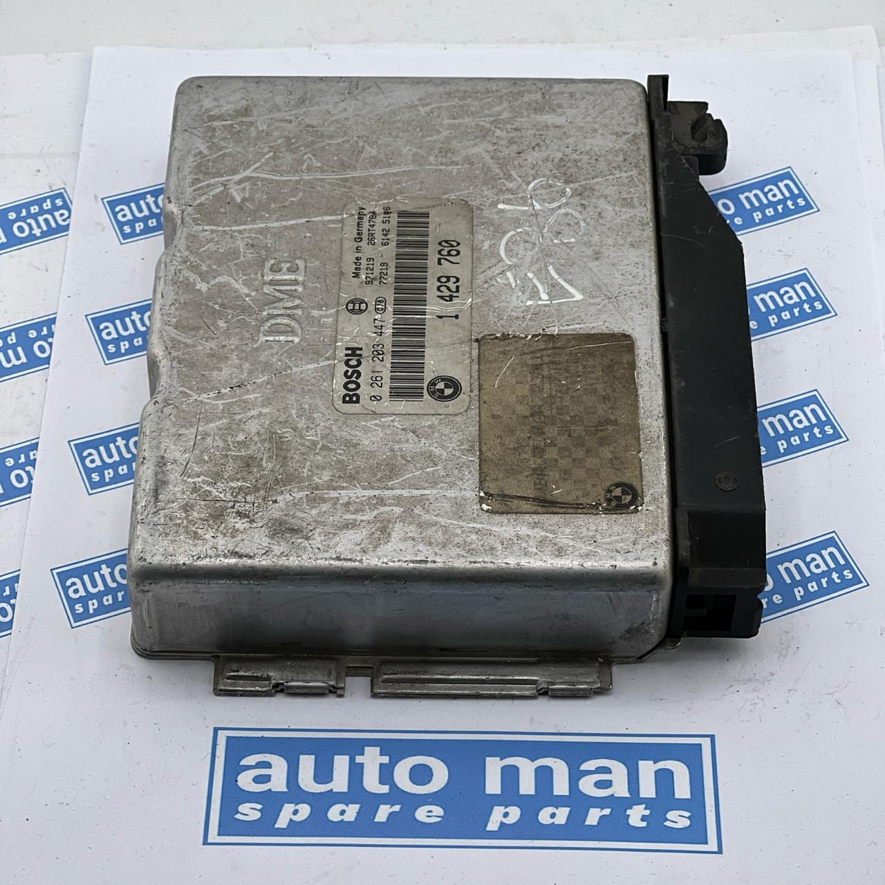 BMW E36 318i Z3 1.8L M43 M43B18 ENGINE CONTROL UNIT ECU DME EWS BOSCH 0261203447