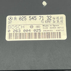 ECU Bosch A 025 545 71 32 / 0 263 004 025 /  0263004025 / A0255457132