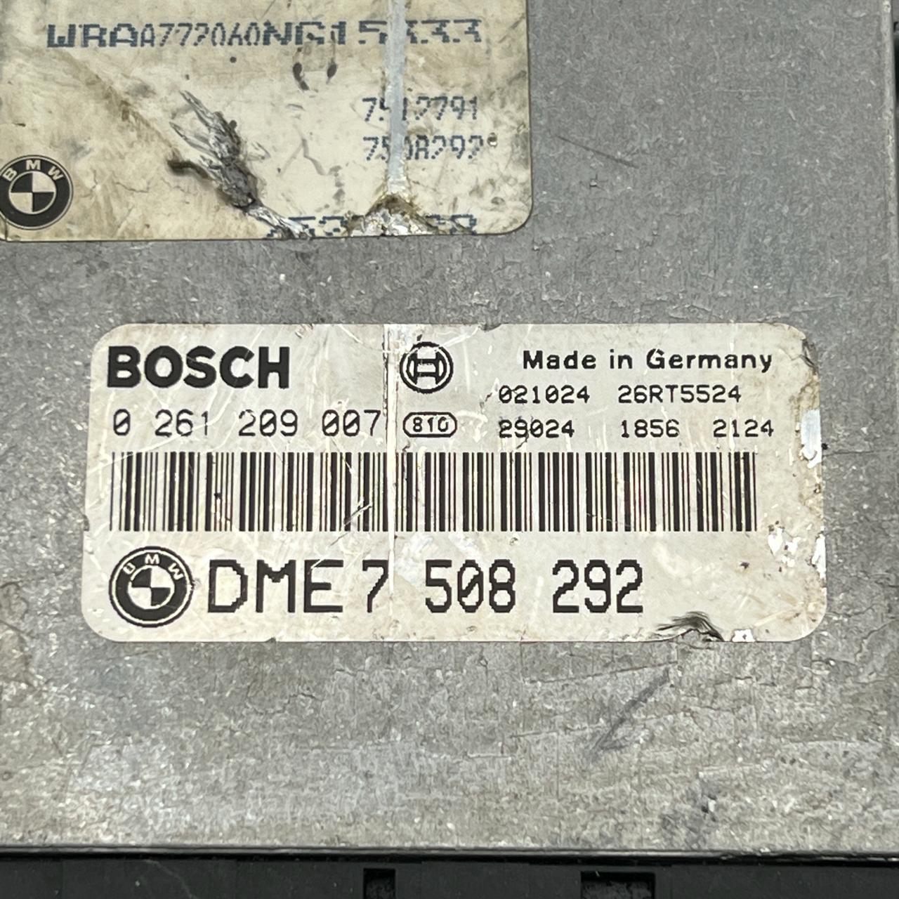 2003 BMW 3 SERIES 318i SE 4DR E46 N42B20 ENGINE ECU DME7508292 0261209007