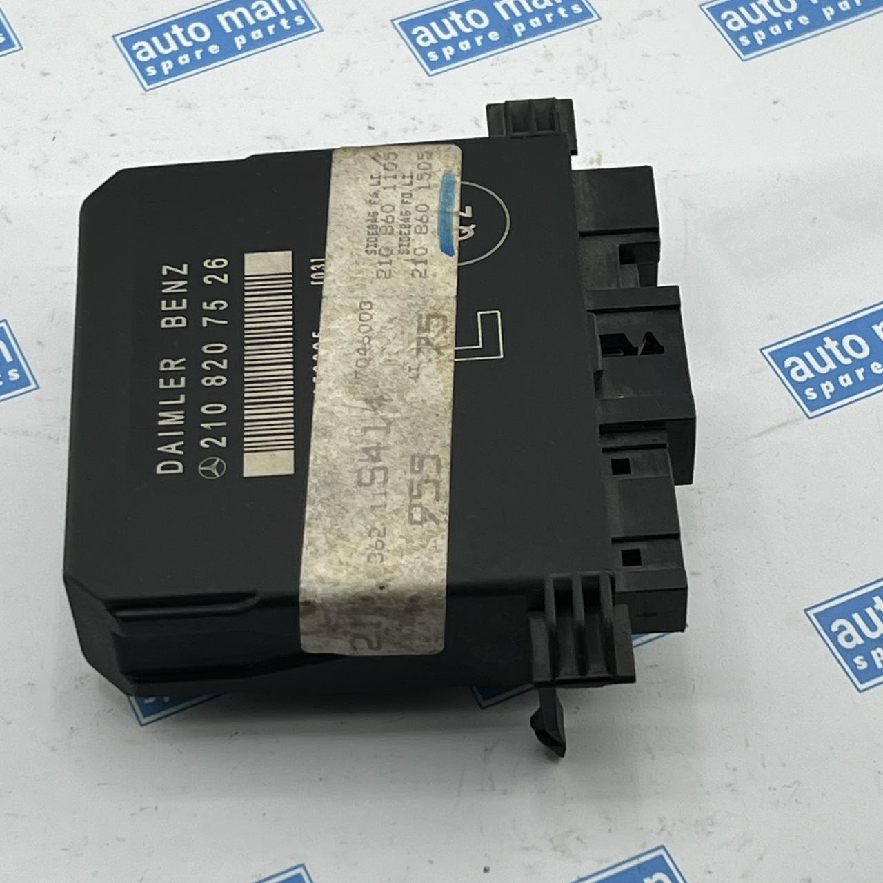 98 99 00 Mercedes W202 C230 C320 Left Door Control Module 2108207526