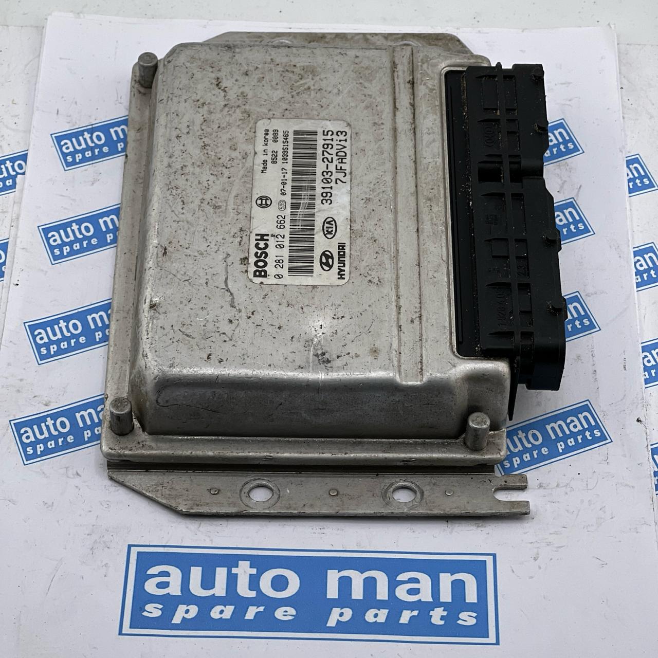 Hyundai Engine ECU 0 281 012 662 0281012662 39103-27915 3910327915