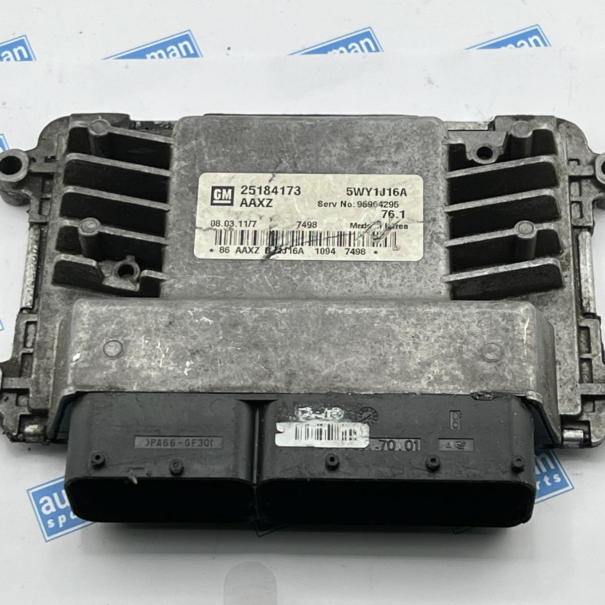 2009-2011 Holden Cruze Chevrolet ECU ECM PCM Engine Computer 25184173 5WY1J16A