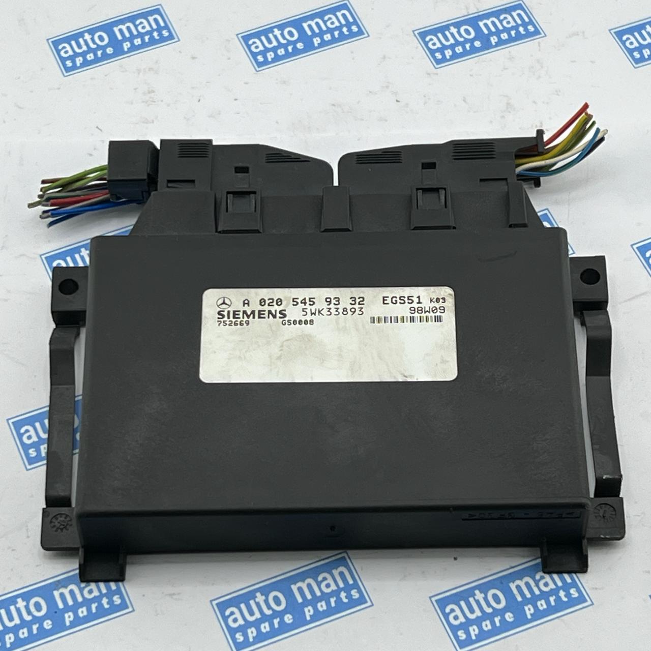 A0205459332 AUTOMATIC GEARBOX CONTROL UNIT / 169510 FOR MERCEDES CLASE E W210