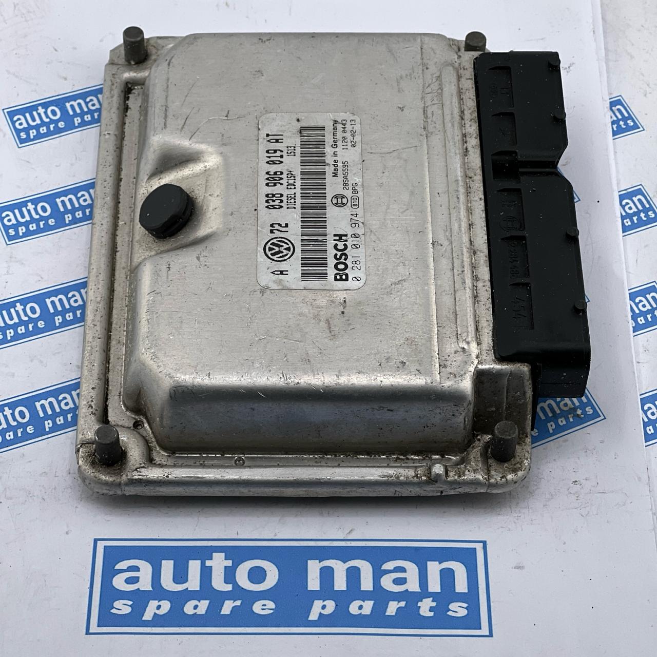 VW GOLF MK4 1999 1.9 TDI ECU ENGINE CONTROL MODULE UNIT 038906019AT