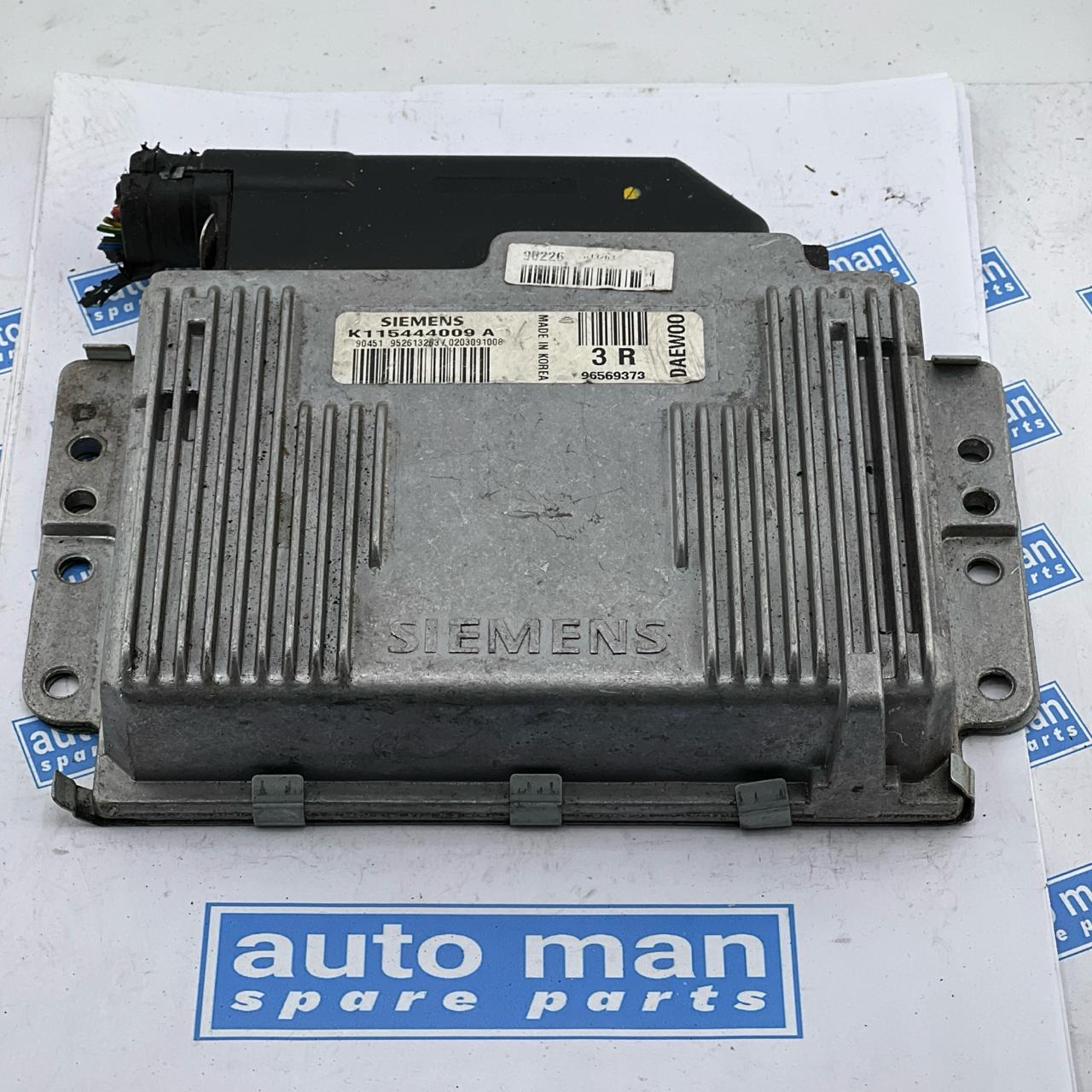 Engine Control Unit  K115444009 A GM Daewoo CHEVROLET Spark 2002 96569373